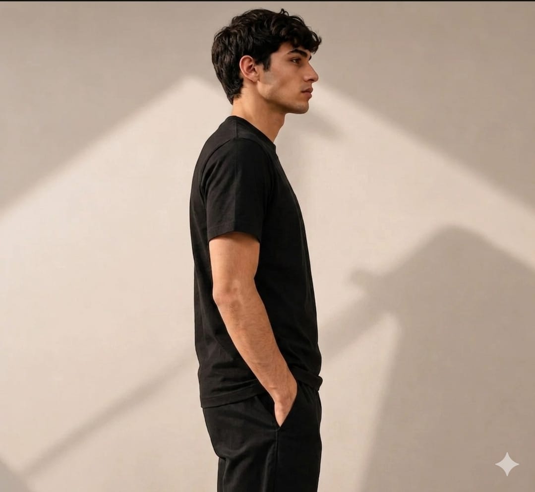 Crew Neck Basic T-Shirt